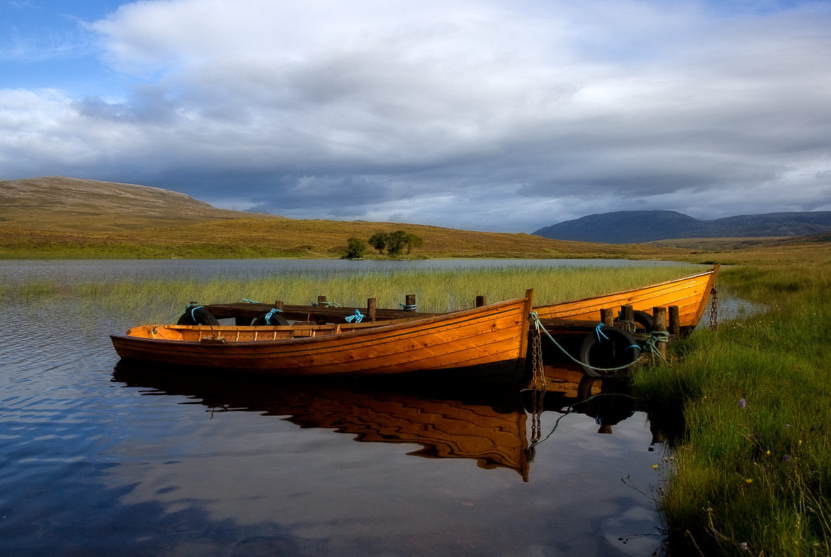 Two Boats at Loch Awe