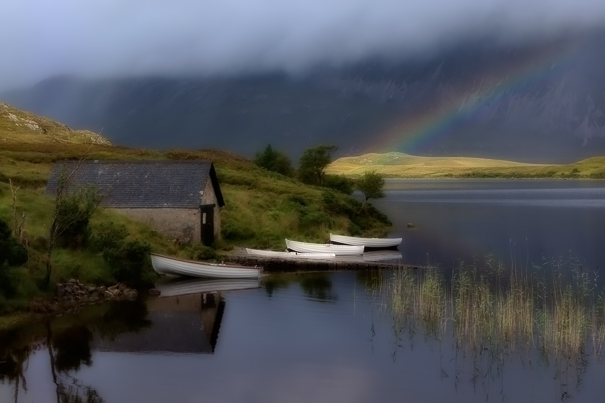 Boathouse at Loch Stack
