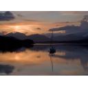 Last Light at Loch Leven