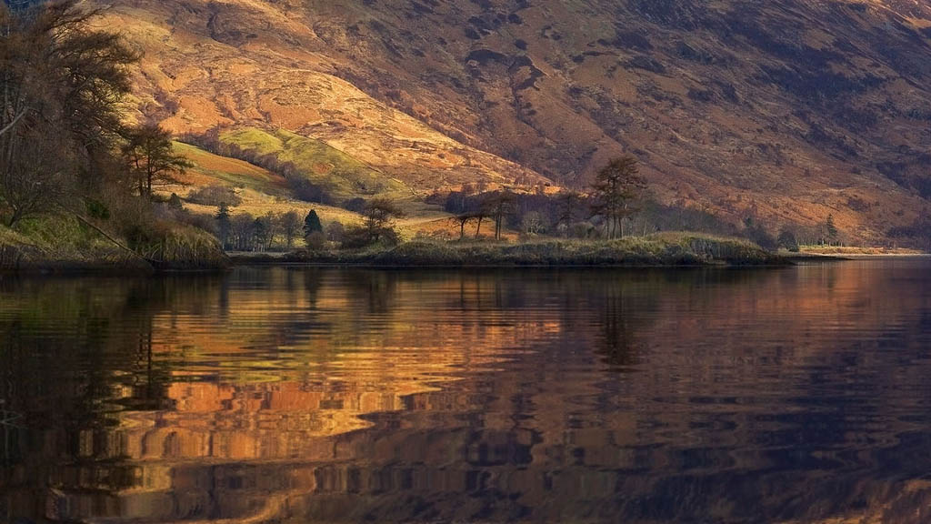 A Reflection at Loch Leven