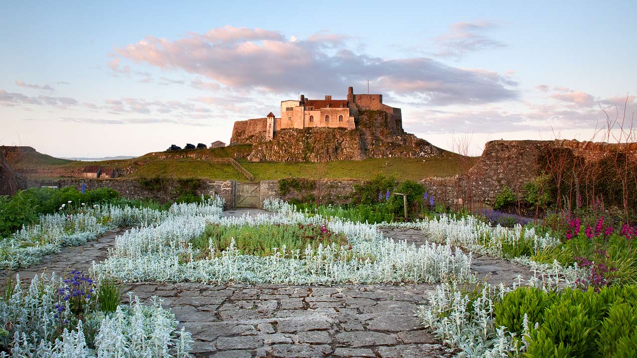 Lindisfarne Castle at Dawn